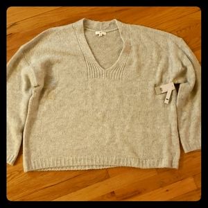 V-Neck Pullover Sweater